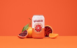ANYTHING BUT ORDINARY: SPINDRIFT® BRINGS BLOOD ORANGE TANGERINE TO SPARKLING WATER CATEGORY