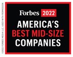 Medifast Named One of America's Best Mid-Sized Companies by Forbes