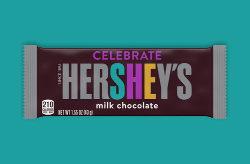 Hershey’s limited-edition bars highlight SHE to celebrate all women and girls.