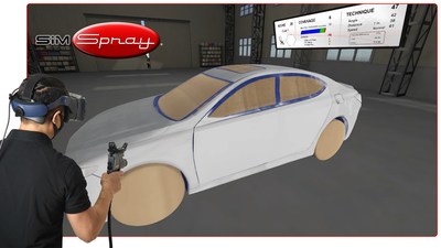 SimSpray's update 3.3 introduces industry content packs. These include parts and coatings for aerospace, automotive, building trades, furniture & cabinetry, and structural.