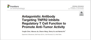 Adlai Nortye Announces Publication of Preclinical Research of AN3025 (anti-hTNFR2）in Frontiers in Immunology