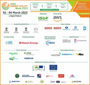 Announcing Symposium of Experts on Smart Energy and Smart Mobility from 02 - 04 March 2022 at the 8th Edition of India Smart Utility Week 2022