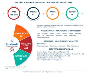 A $322.3 Million Global Opportunity for Dimethyl Sulfoxide (DMSO) by 2026 - New Research from StrategyR