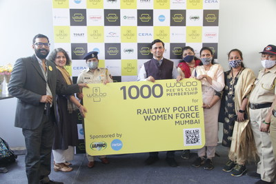 IAPMO and Woloo donating 1000 subscriptions to the Mumbai Railway Force