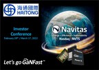 Navitas GaN ICs "Electrify Our World™" in Haitong International Investor Conference