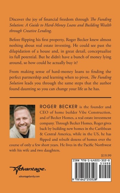 Author of The Funding Solution, Roger Becker