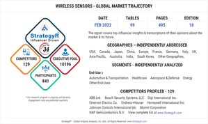 Global Industry Analysts Predicts the World Wireless Sensors Market to Reach $10.1 Billion by 2026