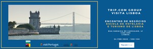 Reunião decorre na Escola de Hotelaria do Turismo de Portugal - Trip.com Group à consquista dos hotéis de Lisboa