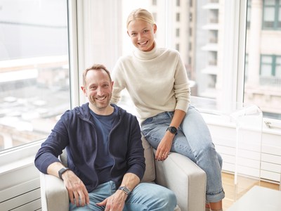 Anabel Oelmann, Co-founder & Simon Belsham, CEO and Co-founder (PRNewsfoto/The Healing Company)