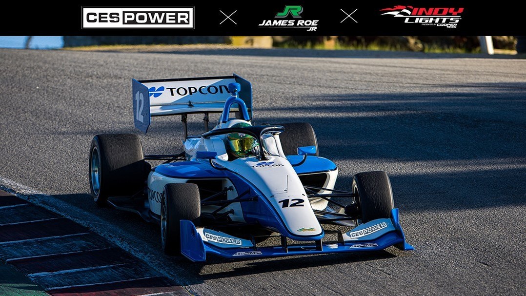 James Roe Announces CES Power as Partner of his 2022 Indy Lights program - Vimarsana News