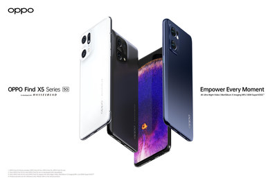 The OPPO Find X5 Series – The Smartphone Built to Empower Every Moment. The OPPO Find X5 Series – The Smartphone Built to Empower Every Moment.