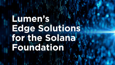 The Lumen platform’s edge computing architecture and vast fiber connectivity provides the Solana Community with a fast, secure environment.