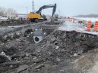 Le Groupe ALI Excavation s'attaque à la rénovation des infrastructures du Port de Ste-Catherine à la faveur d'un contrat de plus de 5,5M $