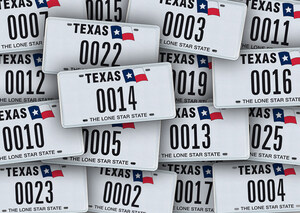 My Plates Number Plate Auction showcases 25 rare Texas plate numbers.