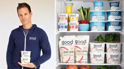 Good Culture founder and CEO, Jesse Merrill, announces the completion of $64 million in Series C funding led by Manna Tree and SEMCAP Food & Nutrition. Photo Credit: SRW Agency