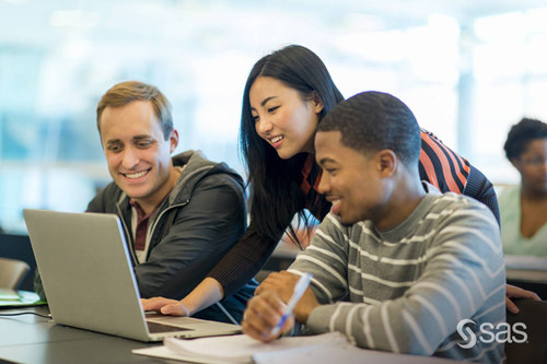 SAS Skill Builder for Students helps higher education students learn analytics and data science skills and earn valuable certifications sought by employers