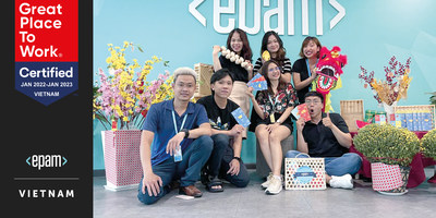 EPAM Vietnam is Great Place to Work-Certified™