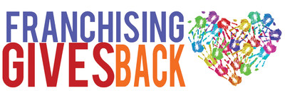 Franchising Gives Back Logo (PRNewsFoto/International Franchise Associat)