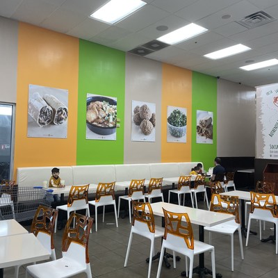 The newly opened Shawarma Press location at Walmart in Plano is popular with students and residents near the University of Texas at Dallas campus. Additional locations are planned throughout Texas in 2022.