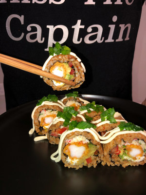 Cajun-Asian Fusion is one of the most popular food trends, and this Dirty Rice Tempura Shrimp Sushi Roll by @capt.cooking is the perfect combination! Packed with Tony Chachere’s® Creole seasoning, fresh vegetables, herbs, creamy crab and crispy shrimp, the flavors will pop in your mouth.