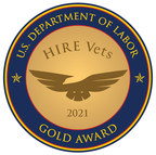 RRDS INC Receives 2021 HIRE Vets Medallion Award from U.S. Department of Labor