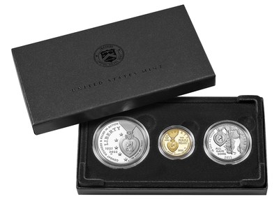 For First Time U.S. Mint Releases Coins Honoring Purple Heart Heroes