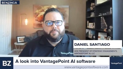 Daniel Santiago, VP of Strategic Engagement at Vantagepoint A.I., is featured in a four-part series about VantagePoint software on Benzinga.