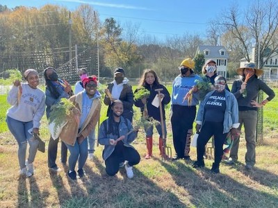 Spelman College students revive an agroecological Victory Garden