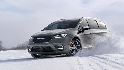 2022 Chrysler Pacifica only minivan with AWD and Stow 'n Go second row