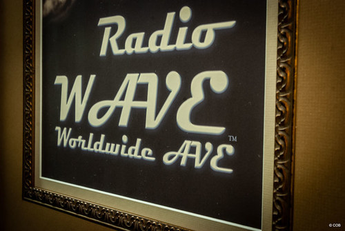 The Radio WAVE studio at Caritas of Birmingham, Alabama. WAVE stands for "W"orldwide "AVE."