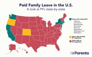 Startup pioneering insurance for paid parental leave launches in Florida and Massachusetts, able to cover 80% of Americans