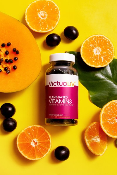 VictuaLiV Plant-Based Vitamins for Vegans, Vegetarians, & Flexitarian Lifestyles