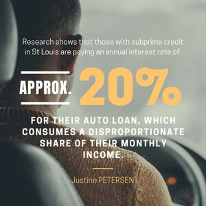 Justine PETERSEN Establishes Innovative Loan Fund to Offer Lower Interest Rate Car Loans to Drivers with Challenged Credit Histories