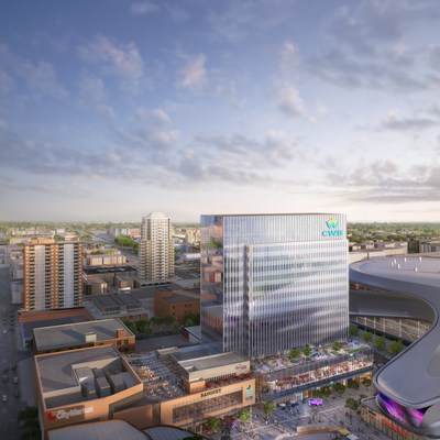 Artist rendering of new CWB national headquarters at ICE District (CNW Group/CWB Financial Group)