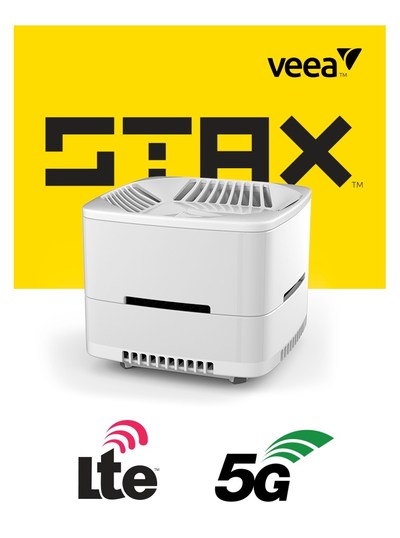 Veea Stackable STAX 5G LTE Smart Computing Hub