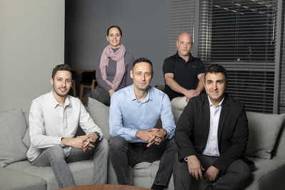 Sitting Left to right: Nadav Eichler, CTO; Danny Farin, executive chairman; Oren Dror, CEO. 
Standing: Dr. Rotem Sivan-Hoffman, Medical Director; Dr. Shmuel Raz 
Photographer: Shani Nahmias - Studio Koteret