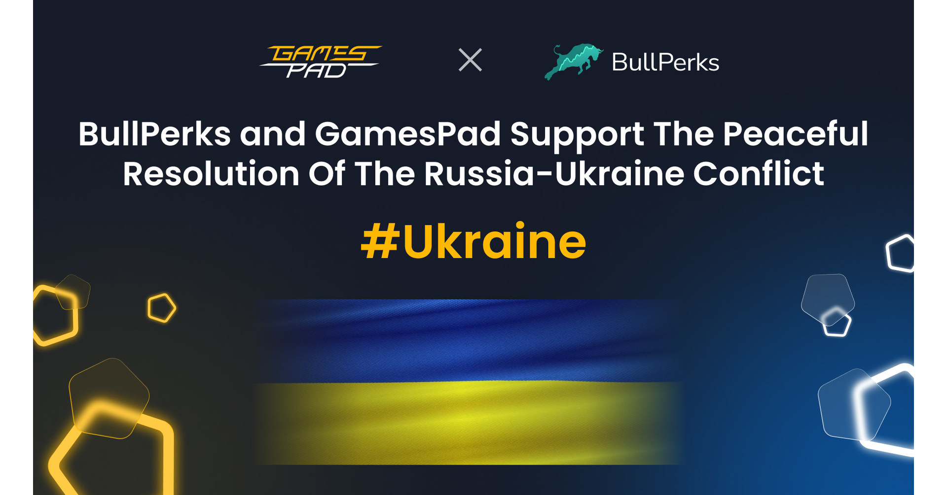 BullPerks and GamesPad Support The Peaceful Resolution Of The Russia-Ukraine Conflict