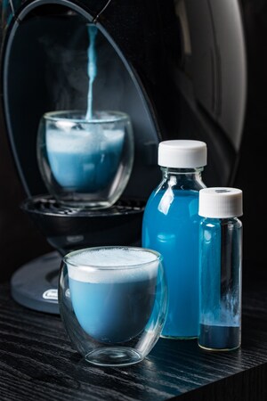 Gavan's proprietary technology optimizes spirulina blue coloring for hot and cold drinks