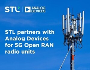 Představují se nové rádiové jednotky Open RAN 5G jako výsledek spolupráce společností STL a Analog Devices