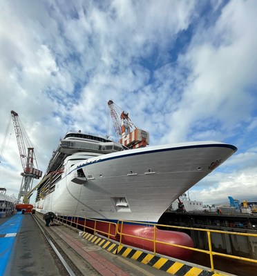 Oceania Cruises floats out new ship *Vista*