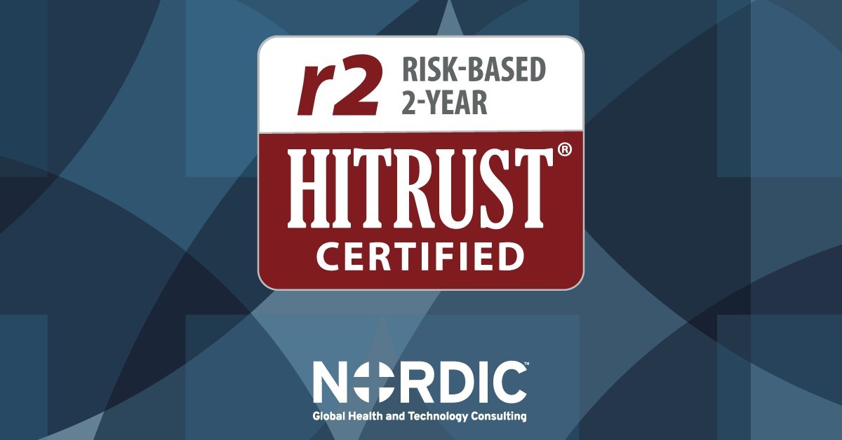 Nordic Consulting Achieves HITRUST Risk-based, 2-year Certification