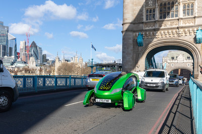 Academy of Robotics's Autonomous Vehicle "Kar-go" Self Drives Over London's Tower Bridge in February 2022