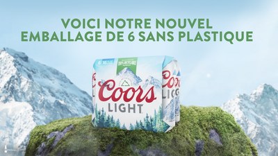 Coors Light limine Les Anneaux En Plastique De Ses EmballagesDe 6 Canettes  Travers Le Monde (Groupe CNW/Molson Coors Beverage Company)