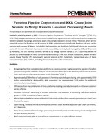 Pembina Pipeline Corporation and KKR Create Joint Venture to Merge Western Canadian Processing Assets (CNW Group/Pembina Pipeline Corporation)