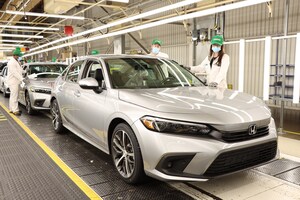 La Honda Civic 2022 remporte le prestigieux prix de Voiture canadienne de l'année