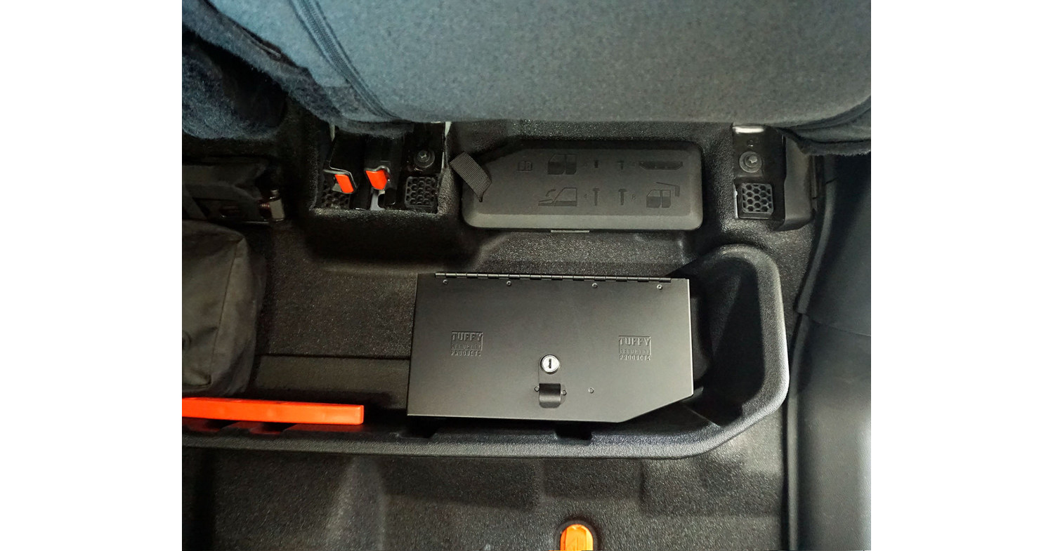 Tuffy Security Products Now Offers Underseat Lockbox for Jeep
