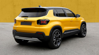 Jeep® Brand Reveals Image of First-Ever Fully Electric Jeep SUV to be launched early next year.