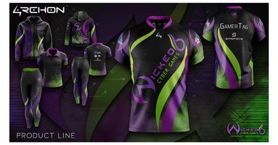 WICKED6 Esport Athletic Wear Available