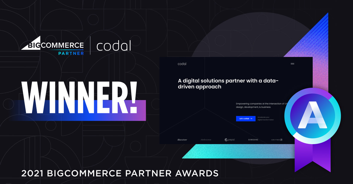 Codal Named 2021 BigCommerce Agency Partner of the Year - Vimarsana News