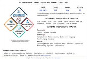 A $291.5 Billion Global Opportunity for Artificial Intelligence (AI) by 2026 - New Research from StrategyR